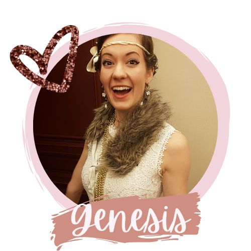A profile image of the blogger. "Genesis"